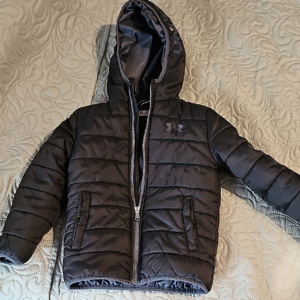 Under Armour Kids Dark Gray Puffer Jacket